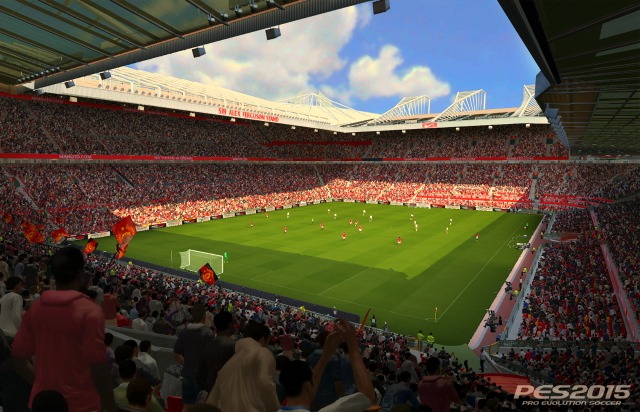 PES 2015 Manchester United Old Trafford
