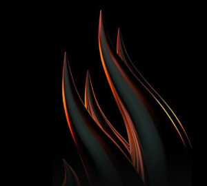 Les Flammes logo.